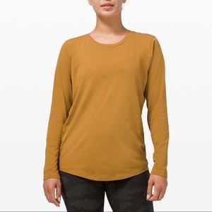 NWT lululemon ever ready long sleeve size 2